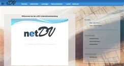 Desktop Screenshot of netdv.de